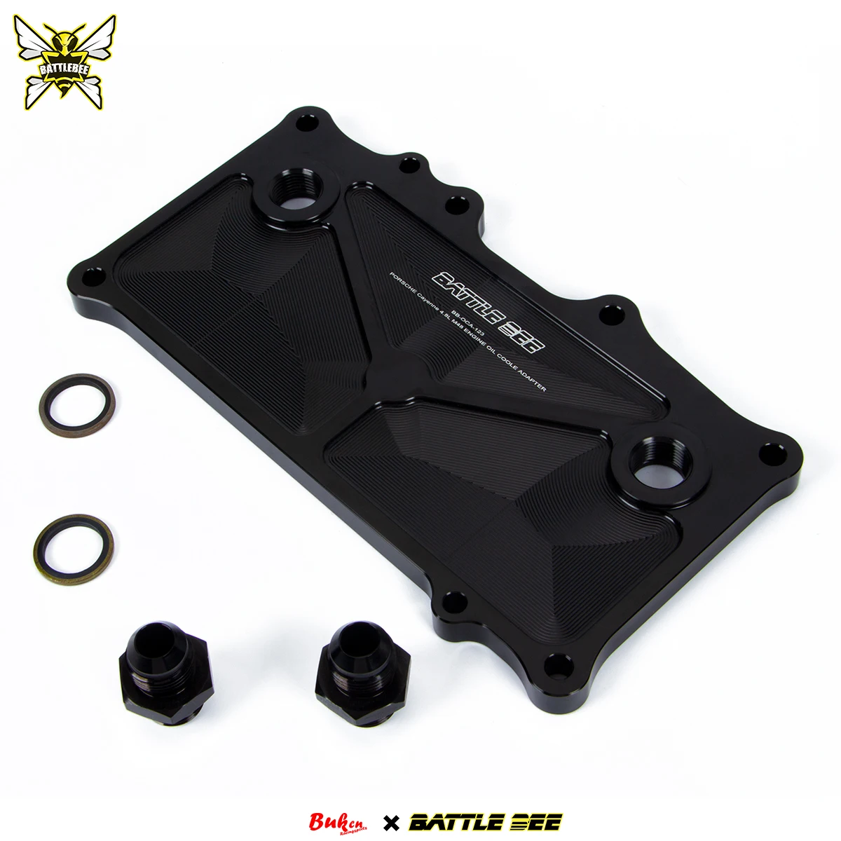 Oil Cooler Adapter With Connectors Oil Filter Sandwich Plate Adapter For PORSHE 07-10 M48 4.8L Engine Automotive Car BB-OCA-123
Oil Cooler Adapter With Connectors Oil Filter Sandwich Plate Adapter For PORSHE 07-10 M48 4.8L Engine Automotive Car BB-OCA-123