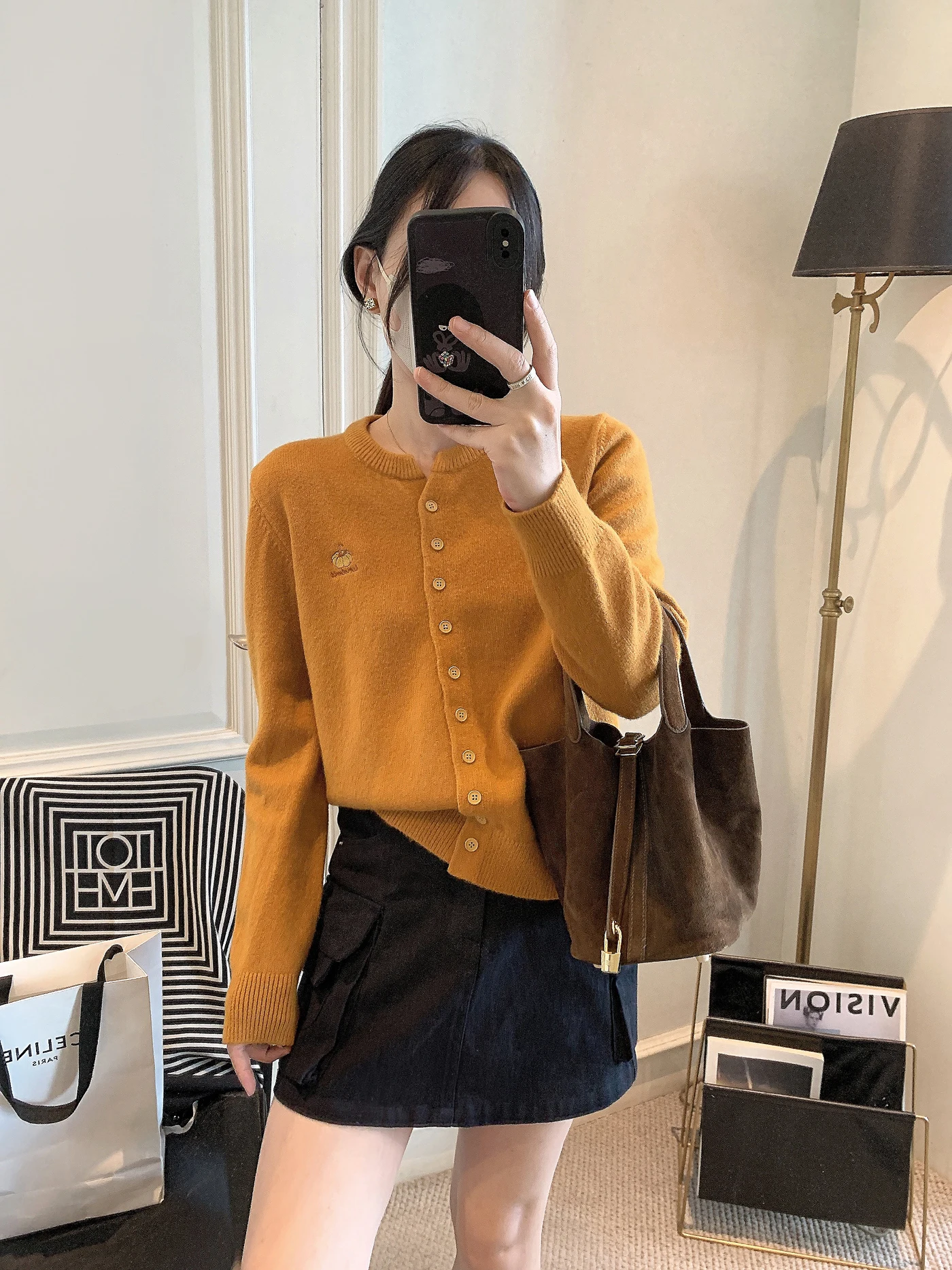 Осенний вязаный открытый кардиган, женский модный белый круглый Ne Base irt, корейский мягкий длинный топ све
Осенний вязаный открытый кардиган, женский модный белый круглый Ne Base irt, корейский мягкий длинный топ све