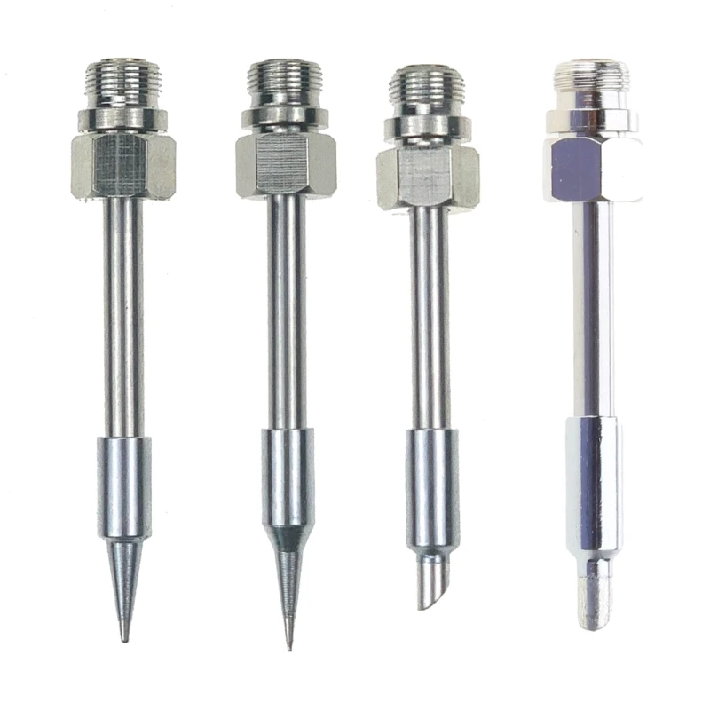 Stylish Metal Soldering Iron Tip for USB Soldering Iron Durable and Efficient Welding Tool Head 4PCS
Stylish Metal Soldering Iron Tip for USB Soldering Iron Durable and Efficient Welding Tool Head 4PCS