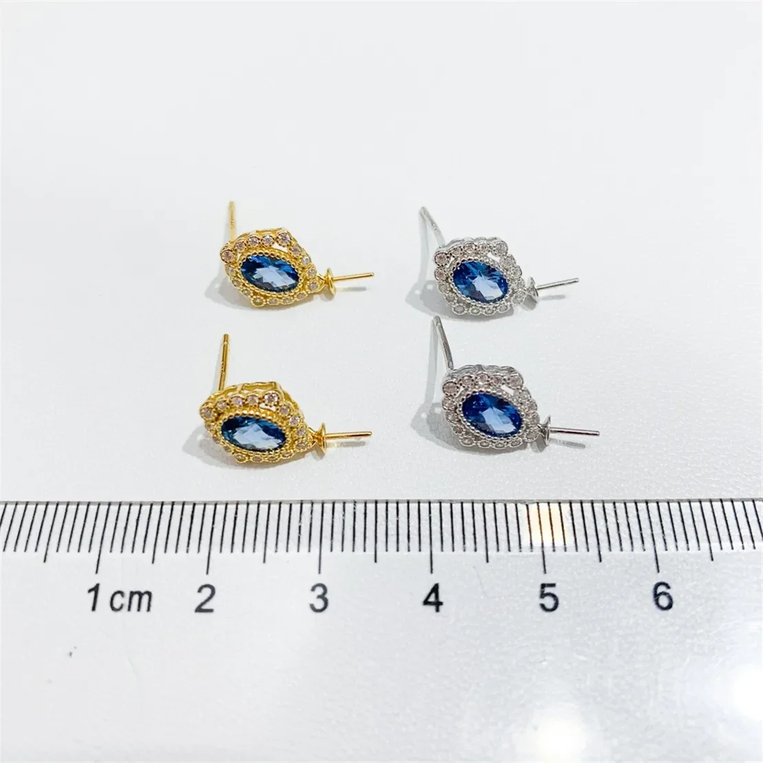 925 Stamped Alloy Gold Plating Pearl Earrings Setting DIY Jewelry Findings, Craft Supplies Handmade Earrings Accessory No Pearl
925 Stamped Alloy Gold Plating Pearl Earrings Setting DIY Jewelry Findings, Craft Supplies Handmade Earrings Accessory No Pearl