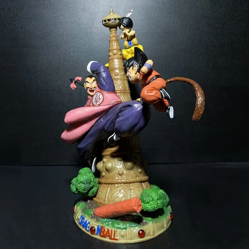 28Cm bandai Dragon Ball GK Peach White vs Wukong, Moke Unbelievable Immortal Tower, scene figure ornament model gift
28Cm bandai Dragon Ball GK Peach White vs Wukong, Moke Unbelievable Immortal Tower, scene figure ornament model gift