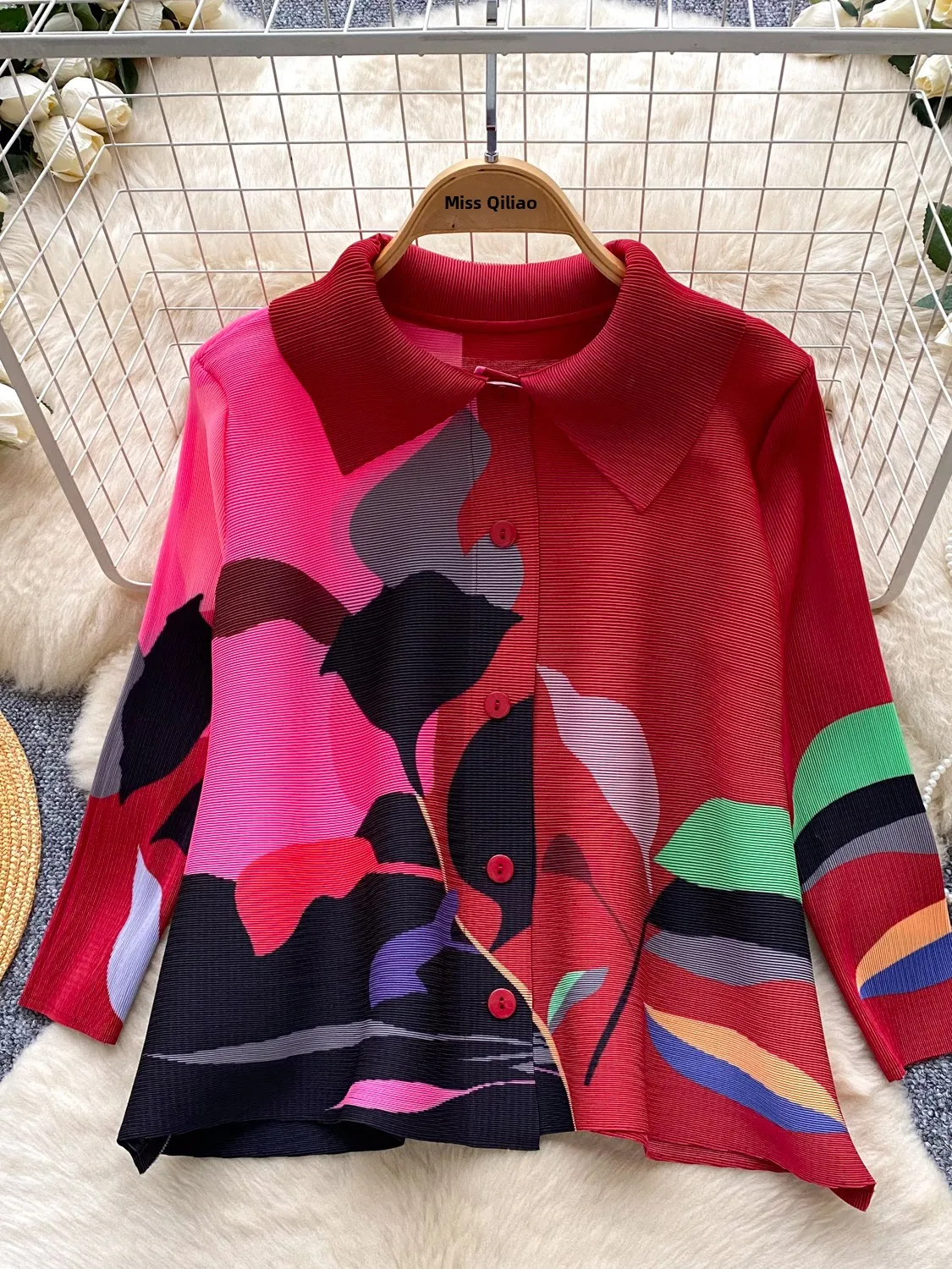 Dopamine Style Casual Loose Long Sleeve Shirt Women's Open Cardigan Commute Slimming Top Polyester Fiber Korean Version
Dopamine Style Casual Loose Long Sleeve Shirt Women's Open Cardigan Commute Slimming Top Polyester Fiber Korean Version