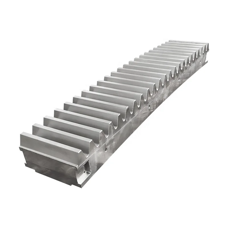 Wangli Custom Большая длинная зубчатая рейка OEM Dlloy Steel Ковающая шпора Большой модуль зубчатой рейки
Wangli Custom Большая длинная зубчатая рейка OEM Dlloy Steel Ковающая шпора Большой модуль зубчатой рейки