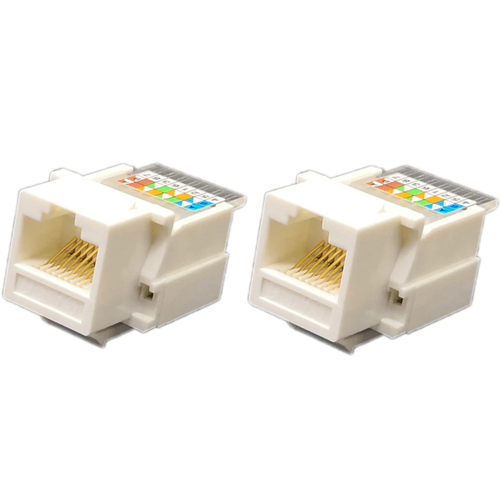 Lan Cable C26 Ethernet Adapter Network Adapter Tool-free Information Socket CAT6 Network Module Network Jack RJ45 Connector
Lan Cable C26 Ethernet Adapter Network Adapter Tool-free Information Socket CAT6 Network Module Network Jack RJ45 Connector