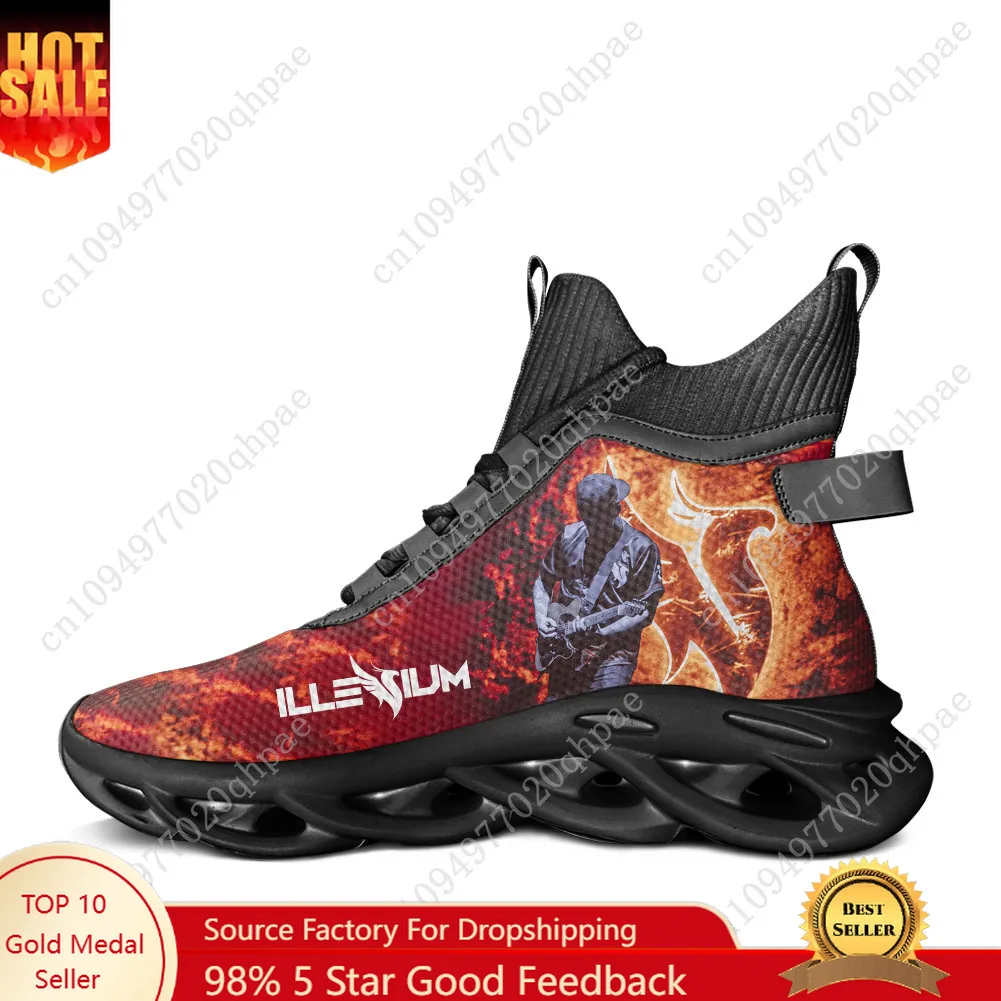 Illenium High Top Flats Sneakers Mens Womens Sports Running Shoes Sneaker Lace Up Mesh Footwear Custom Made Shoe
Illenium High Top Flats Sneakers Mens Womens Sports Running Shoes Sneaker Lace Up Mesh Footwear Custom Made Shoe