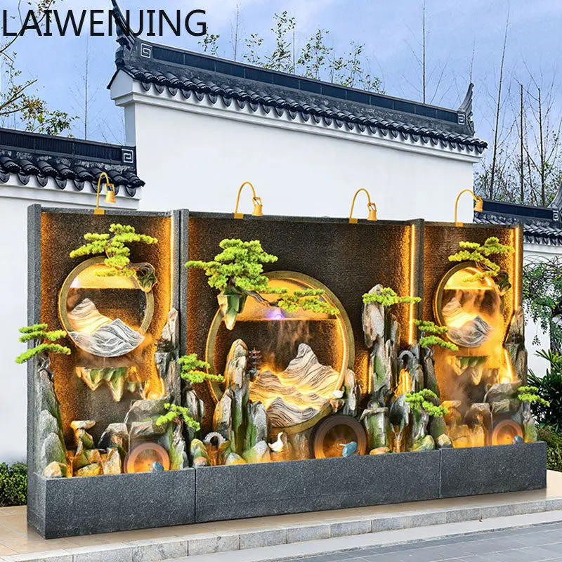 MJY Artificial Mountain Water Fountain Landscape Waterfall Screen Wall Decoration
MJY Artificial Mountain Water Fountain Landscape Waterfall Screen Wall Decoration