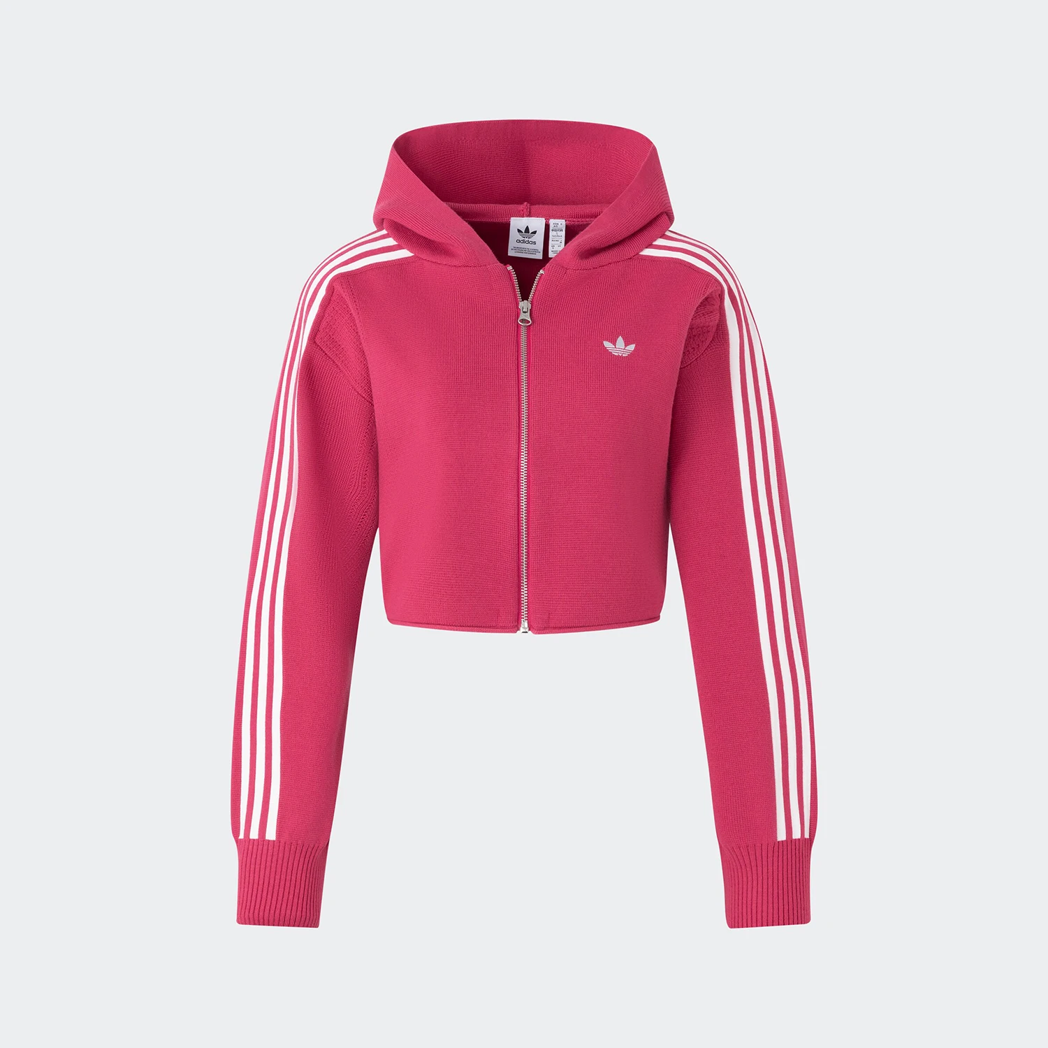 Adidas Genuine Trefoil Женская вязаная повседневная спортивная куртка с капюшоном JI7063
Adidas Genuine Trefoil Женская вязаная повседневная спортивная куртка с капюшоном JI7063