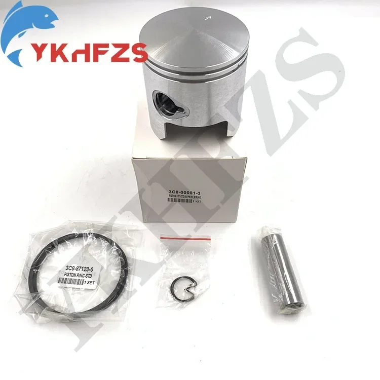 3C8-00001-3 Piston & Ring For TOHATSU Outboard 2-stroke 50HP; Mercury Mariner 3Cyl 40HP-50HP 779-9615 Dia:68mm
3C8-00001-3 Piston & Ring For TOHATSU Outboard 2-stroke 50HP; Mercury Mariner 3Cyl 40HP-50HP 779-9615 Dia:68mm