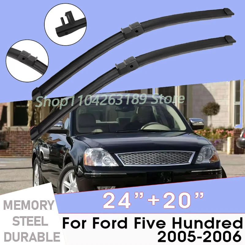 Car Wiper Blade Blades For Ford Five Hundred 2005-2006 24"+20" Windshield Windscreen Clean Naturl Rubber Cars Wipers Accessories
Car Wiper Blade Blades For Ford Five Hundred 2005-2006 24"+20" Windshield Windscreen Clean Naturl Rubber Cars Wipers Accessories