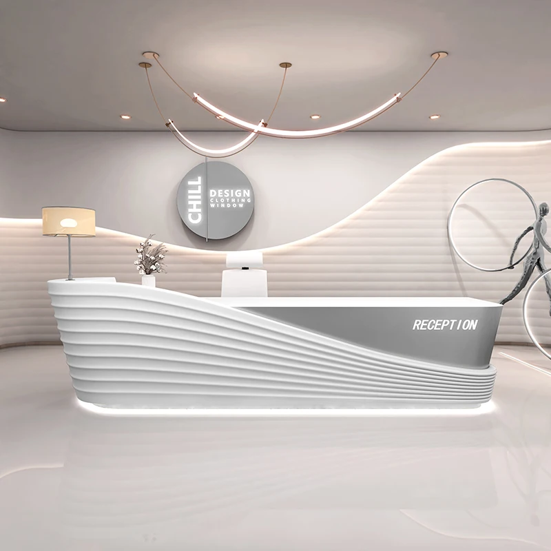 Beautician Counter Reception Desk Office Store Commercial Counter Hotel Luxury Checkout Counter Comptoiroffice Home Furniture
Beautician Counter Reception Desk Office Store Commercial Counter Hotel Luxury Checkout Counter Comptoiroffice Home Furniture