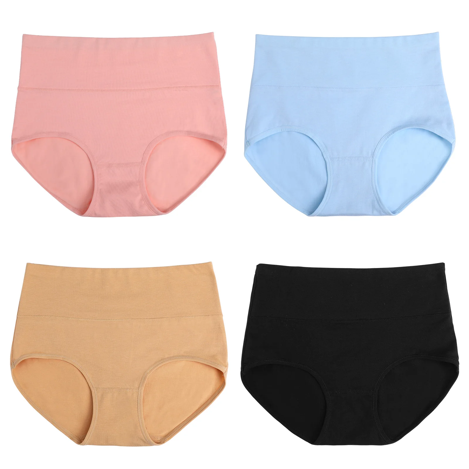 4 pcs Women Underwear 3XL BlackBlueNudePink ElasticWaistband BreathableMaterial EverydaySports LadiesPanties FullCoverage
4 pcs Women Underwear 3XL BlackBlueNudePink ElasticWaistband BreathableMaterial EverydaySports LadiesPanties FullCoverage