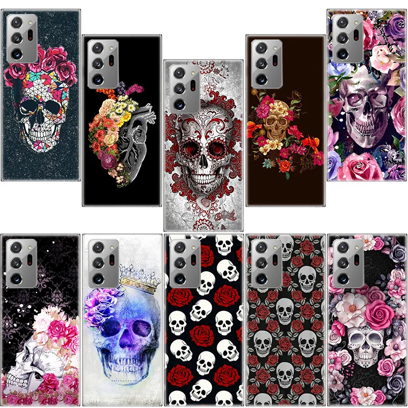 Floral Sugar Skull Phone Case For Samsung S24 S23 FE S22 S25 Ultra S21 Plus Galaxy S20 FE S25 Edge Cover Capa Soft TPU Fundas Co
Floral Sugar Skull Phone Case For Samsung S24 S23 FE S22 S25 Ultra S21 Plus Galaxy S20 FE S25 Edge Cover Capa Soft TPU Fundas Co