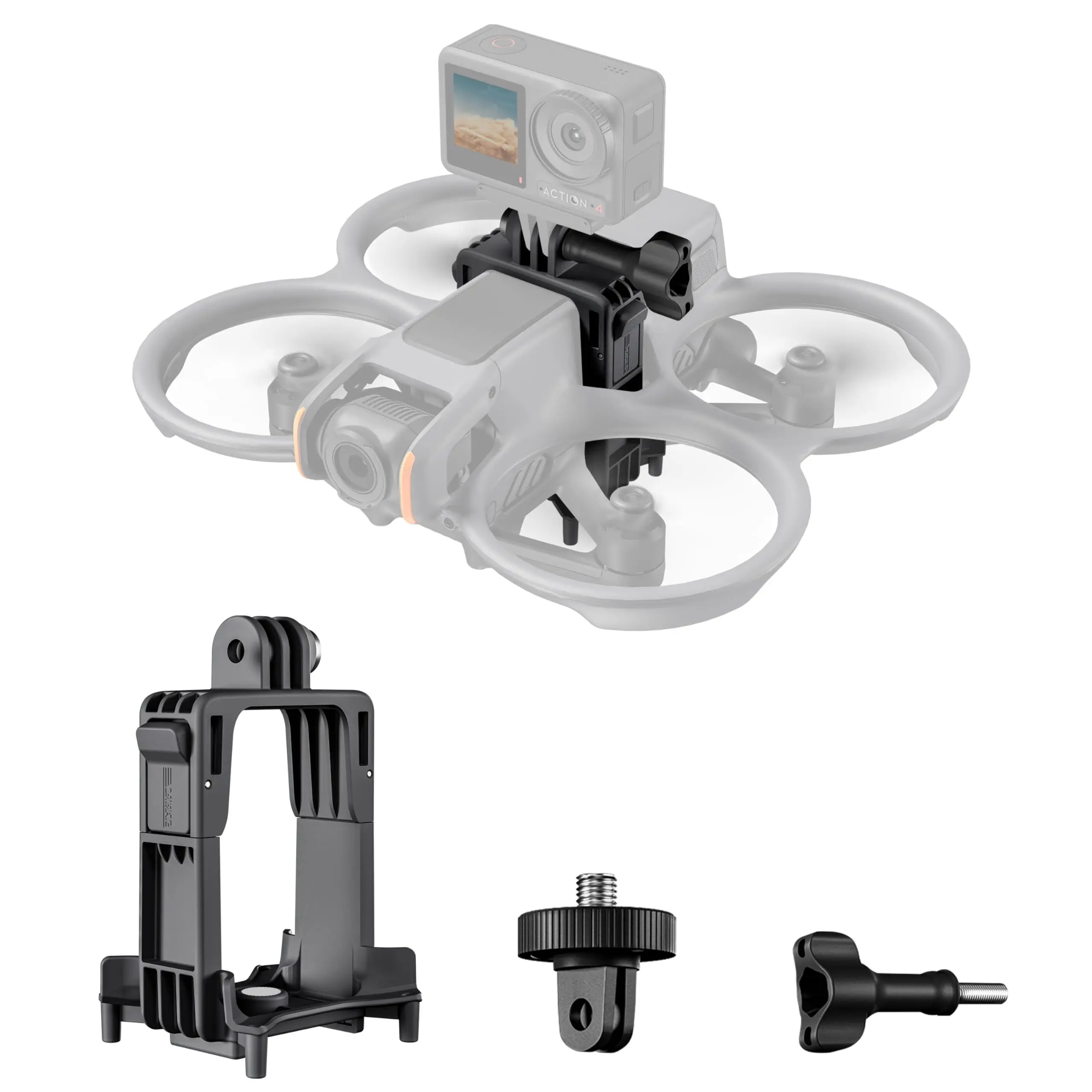 Extended Mount for DJI Avata 2 Support Action5 pro and Insta360 X4/X3/Ace Pro Multi-Functional Sports Camera Holder Accessories
Extended Mount for DJI Avata 2 Support Action5 pro and Insta360 X4/X3/Ace Pro Multi-Functional Sports Camera Holder Accessories