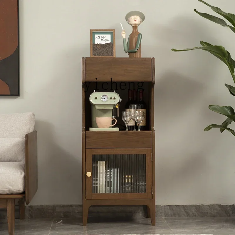 GZ-10 North American Black Walnut Side Cabinet Solid Wood TV Standing Cabinet Sofa Side Chest
GZ-10 North American Black Walnut Side Cabinet Solid Wood TV Standing Cabinet Sofa Side Chest