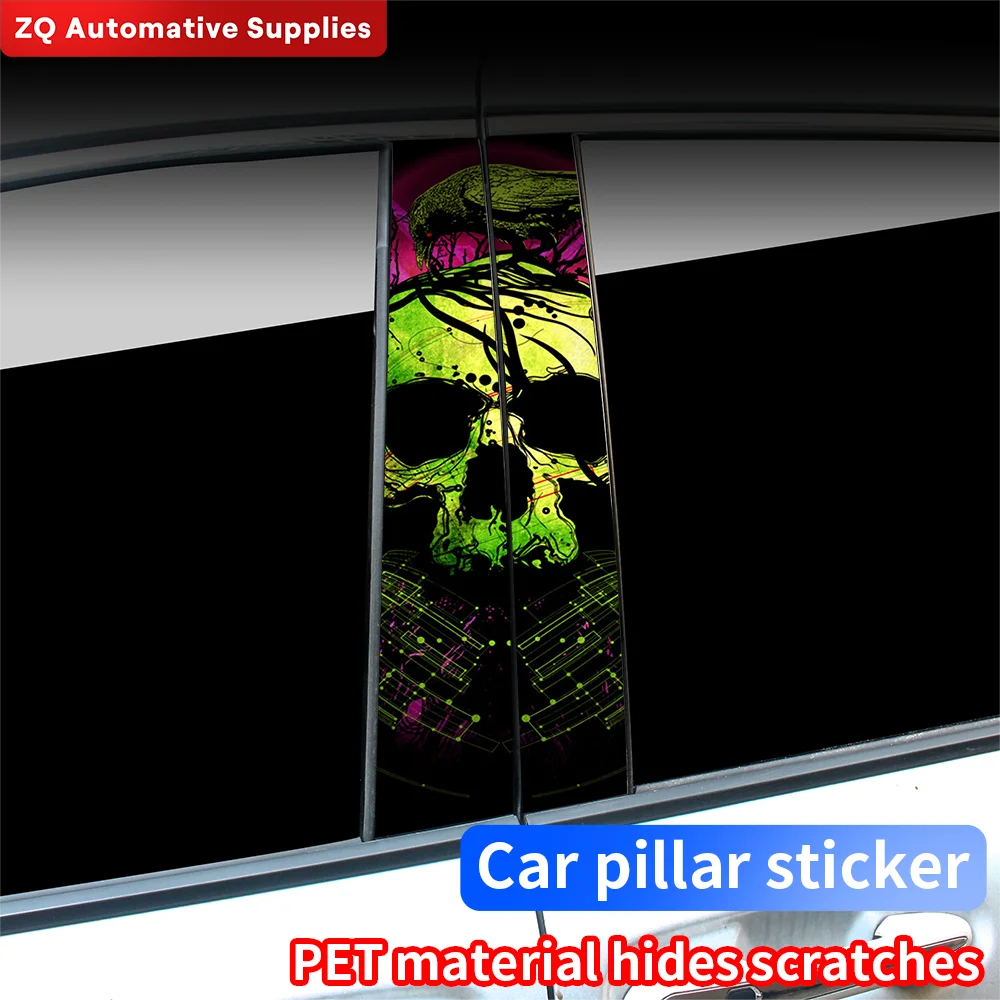 Horror Skull Car Stickers Auto B-Pillar Waterproof Decoration Cover Scratch DIY Car Doors Pillar Vinyl Decals Auto Accessories
Horror Skull Car Stickers Auto B-Pillar Waterproof Decoration Cover Scratch DIY Car Doors Pillar Vinyl Decals Auto Accessories