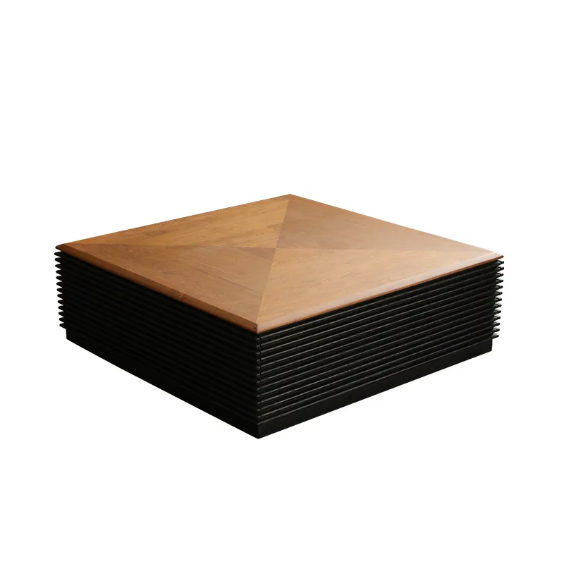 Retro style solid wood coffee table ash wood black simple short table floor coffee table
Retro style solid wood coffee table ash wood black simple short table floor coffee table