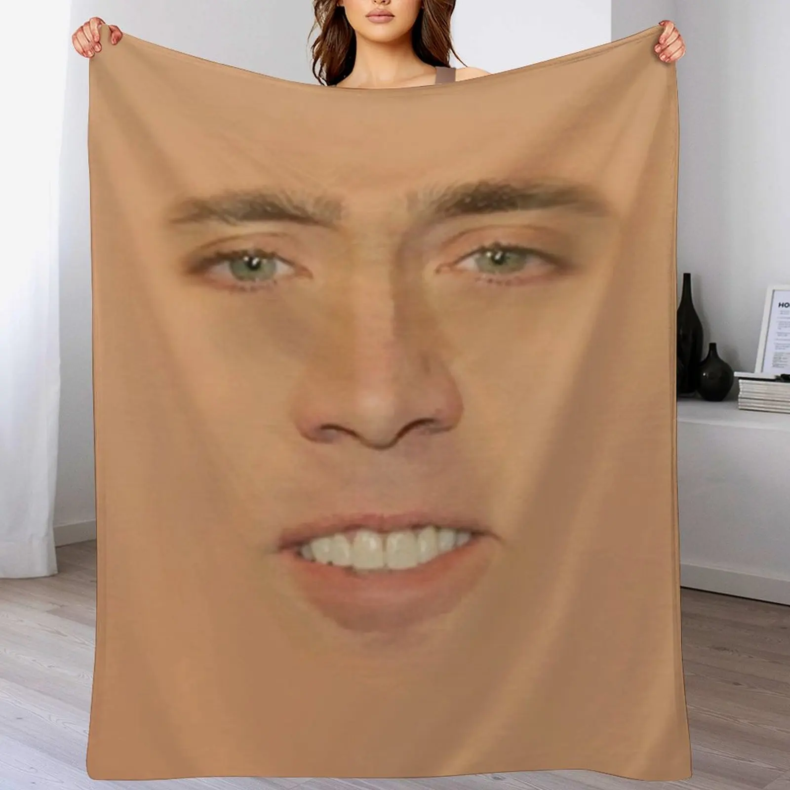 Nicolas cage Giant Face Throw Blanket Thin Soft Blanket for Summer Night Sleeping
Nicolas cage Giant Face Throw Blanket Thin Soft Blanket for Summer Night Sleeping