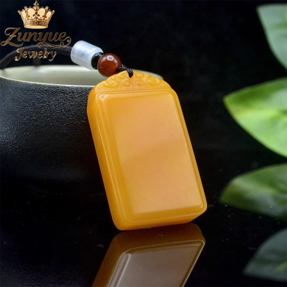 Natural Hetian Jade And Huanglong Jade Peace And Safety Pendant Luxury Quality Jewelry Fashion Jewelry Best Selling Exquisite
Natural Hetian Jade And Huanglong Jade Peace And Safety Pendant Luxury Quality Jewelry Fashion Jewelry Best Selling Exquisite