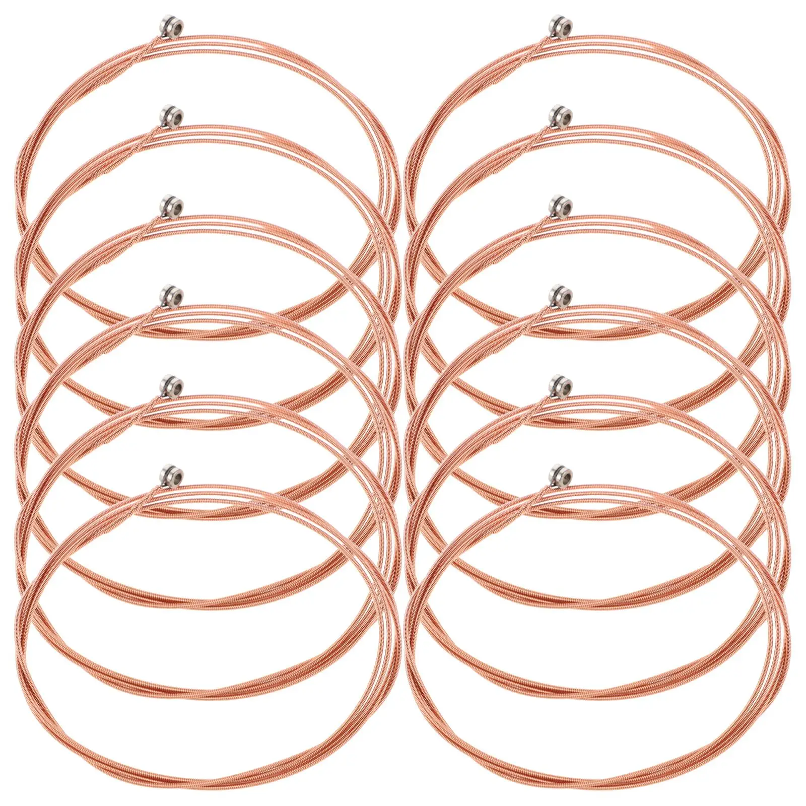 12 Pcs Guitar Strings Acoustic Set Durable Metal Easy Install Clear Tone Multipack Spare Kit Steel Replacement
12 Pcs Guitar Strings Acoustic Set Durable Metal Easy Install Clear Tone Multipack Spare Kit Steel Replacement