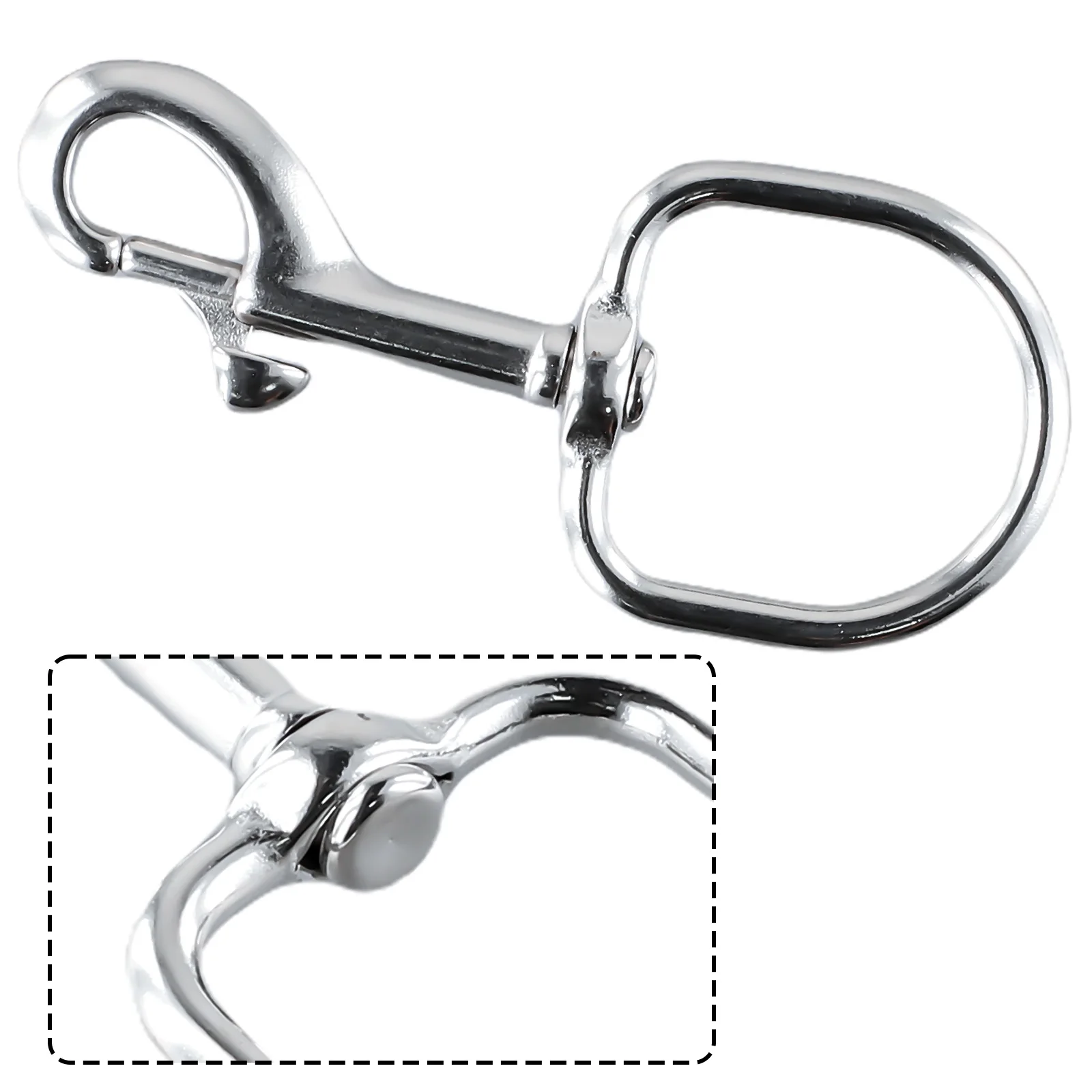 Stainless-Steel Swivel Snap Hook Clip Dive Bolt Snap Hook Single Ended Hook Buckle For Scuba-Diving Part Tool Accessories
Stainless-Steel Swivel Snap Hook Clip Dive Bolt Snap Hook Single Ended Hook Buckle For Scuba-Diving Part Tool Accessories