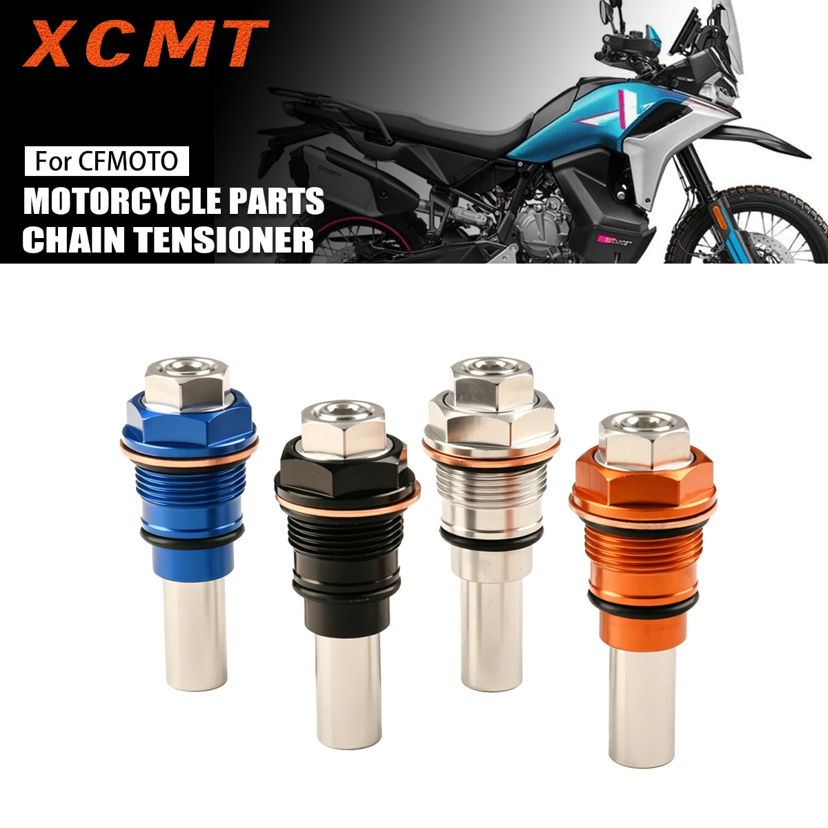 Motorcycle CNC Timing Camshaft Chain Tensioner For CFMOTO 800NK 800MT MT-X2023-2025 For KOVE 800X Rally 2023-025
Motorcycle CNC Timing Camshaft Chain Tensioner For CFMOTO 800NK 800MT MT-X2023-2025 For KOVE 800X Rally 2023-025