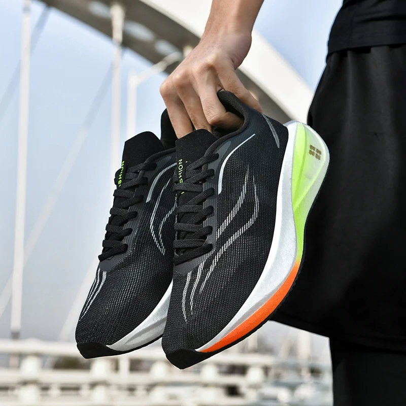 Professional running shoes gym special ultralight cushioned sports shoes ultralight soft sole student physical education exam
Professional running shoes gym special ultralight cushioned sports shoes ultralight soft sole student physical education exam
