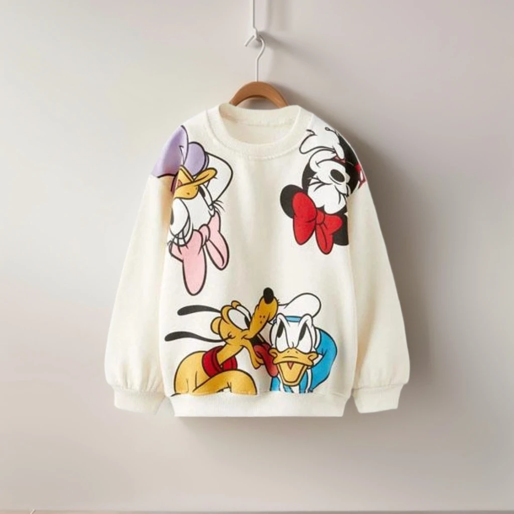 Minnie Print Sweatshirt New Cute Long Sleeve Autumn Clothes Girls Casual Loose Tops Boys Kids Printing Hoodies Outdoor Wear
Minnie Print Sweatshirt New Cute Long Sleeve Autumn Clothes Girls Casual Loose Tops Boys Kids Printing Hoodies Outdoor Wear