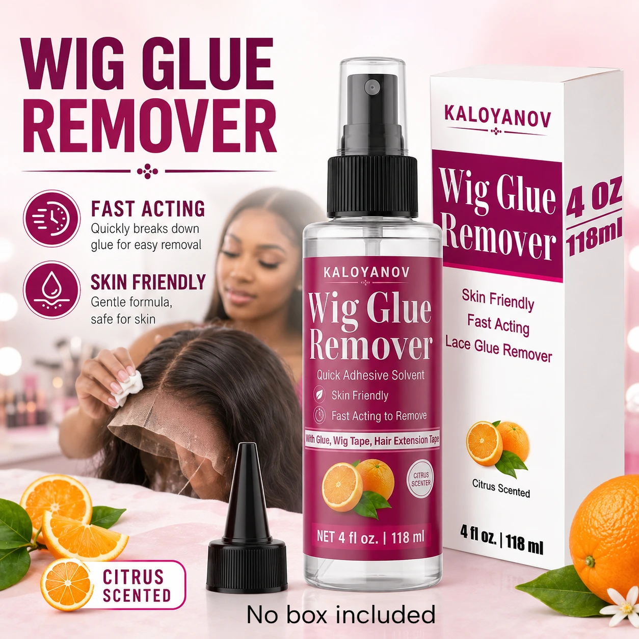 Fast Acting Wig Glue Adhesive Remover 118ml Tape In Hair Extension Remover Removes Double Sided Tape Lace Front Toupee Hair Glue
Fast Acting Wig Glue Adhesive Remover 118ml Tape In Hair Extension Remover Removes Double Sided Tape Lace Front Toupee Hair Glue