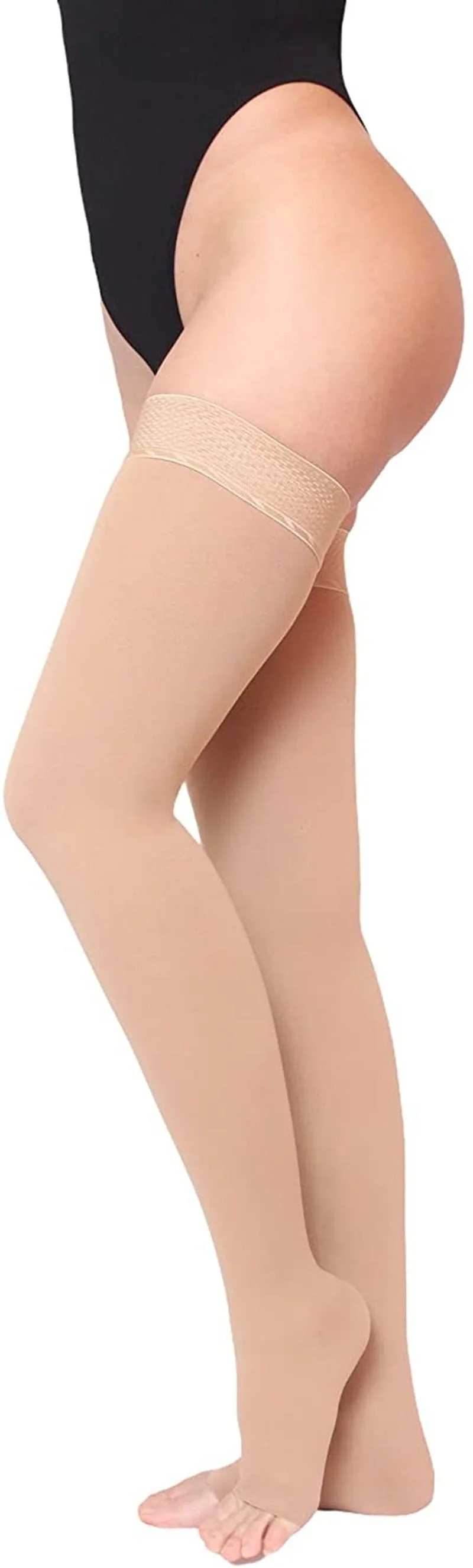 Medical Compression Stockings for Women Full Leg Ted Hose 30-40 MmHg Open Toe Maternity HoseThigh High Compression Socks
Medical Compression Stockings for Women Full Leg Ted Hose 30-40 MmHg Open Toe Maternity HoseThigh High Compression Socks