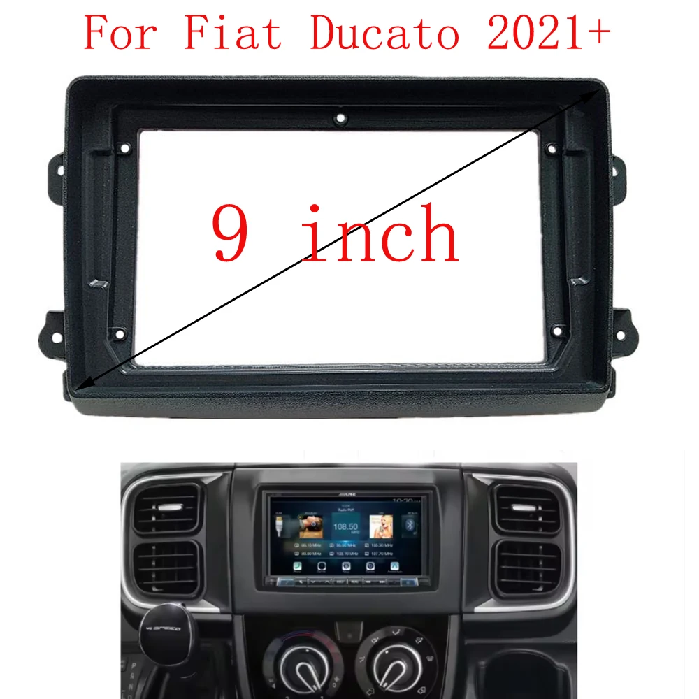 9 Inch Car Frame Fascia Adapter Canbus Box Android Radio Dash Fitting Panel Kit For Fiat Ducato 2021+
9 Inch Car Frame Fascia Adapter Canbus Box Android Radio Dash Fitting Panel Kit For Fiat Ducato 2021+