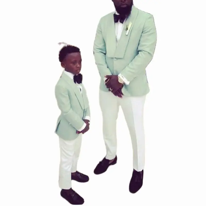 Tailor Made Adult Child Men Suit Men Smokin Takım Elbise Erkek Wedding Suits 2 Pieces(Jacket+Pant) Traje De Novio Para Boda
Tailor Made Adult Child Men Suit Men Smokin Takım Elbise Erkek Wedding Suits 2 Pieces(Jacket+Pant) Traje De Novio Para Boda