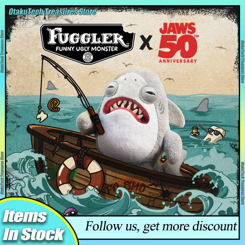 Fuggler Great White Shark Plush Toy Soft Stuffed Doll Funny Ugly Monster Jaws 50th Anniversary Trendy Collectible Birthday Gift
Fuggler Great White Shark Plush Toy Soft Stuffed Doll Funny Ugly Monster Jaws 50th Anniversary Trendy Collectible Birthday Gift