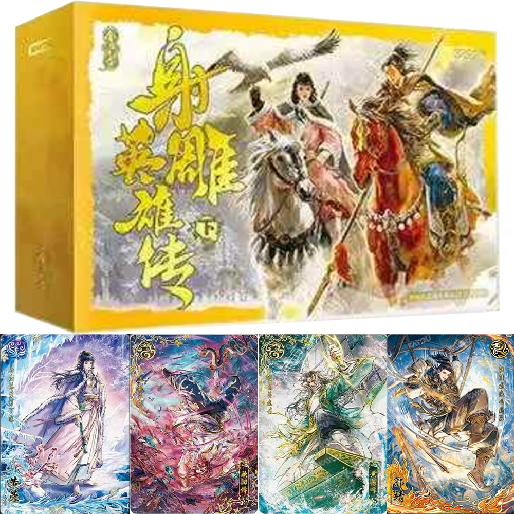 KAYOU Подлинная карта заказа Louis Cha Knight The Legend of The Condor Heroes Xia Gu Dan Qing Красочная лазерная карта Коллекционная карта 
KAYOU Подлинная карта заказа Louis Cha Knight The Legend of The Condor Heroes Xia Gu Dan Qing Красочная лазерная карта Коллекционная карта