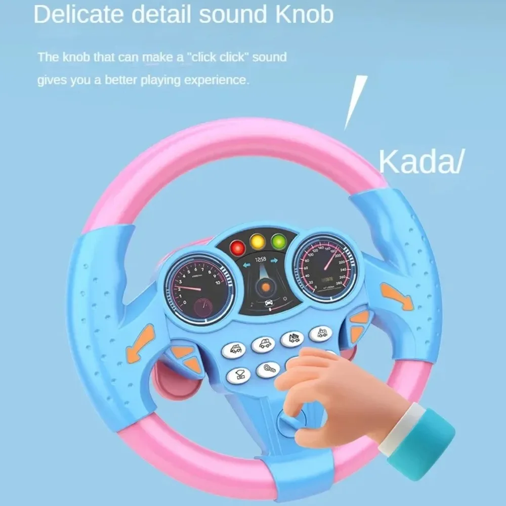 360 ° Rotation Simulation Steering Wheel Toys Montessori Early Education Educational Stroller Steering Wheel Simulation
360 ° Rotation Simulation Steering Wheel Toys Montessori Early Education Educational Stroller Steering Wheel Simulation