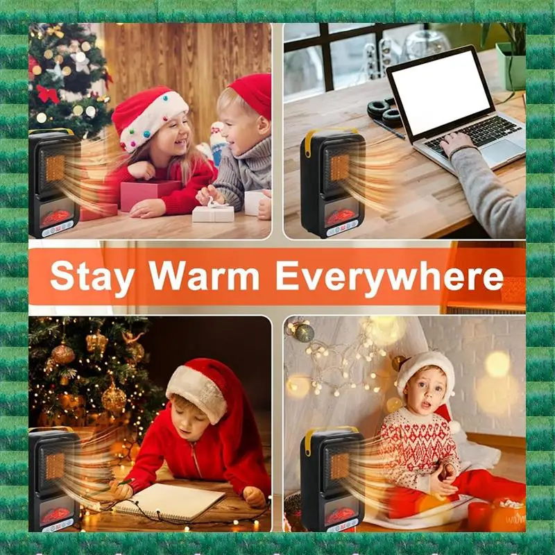B76A Small Space Heater For Indoor Use Portable Electric Fireplace Heater Realistic 3D Flame Mini Room Smart Heater
B76A Small Space Heater For Indoor Use Portable Electric Fireplace Heater Realistic 3D Flame Mini Room Smart Heater