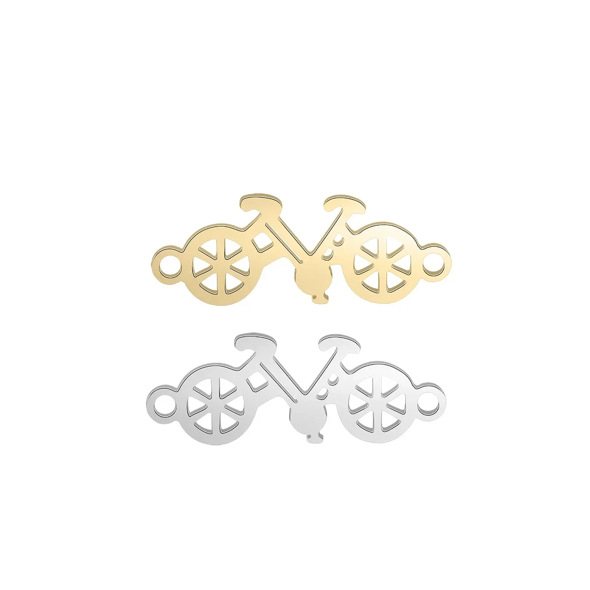 5pcs 21*8mm Wholesale Stainless Steel High Quality Bicycle Bike Charms Connectors DIY Necklace Bracelets Unfading Accessories
5pcs 21*8mm Wholesale Stainless Steel High Quality Bicycle Bike Charms Connectors DIY Necklace Bracelets Unfading Accessories