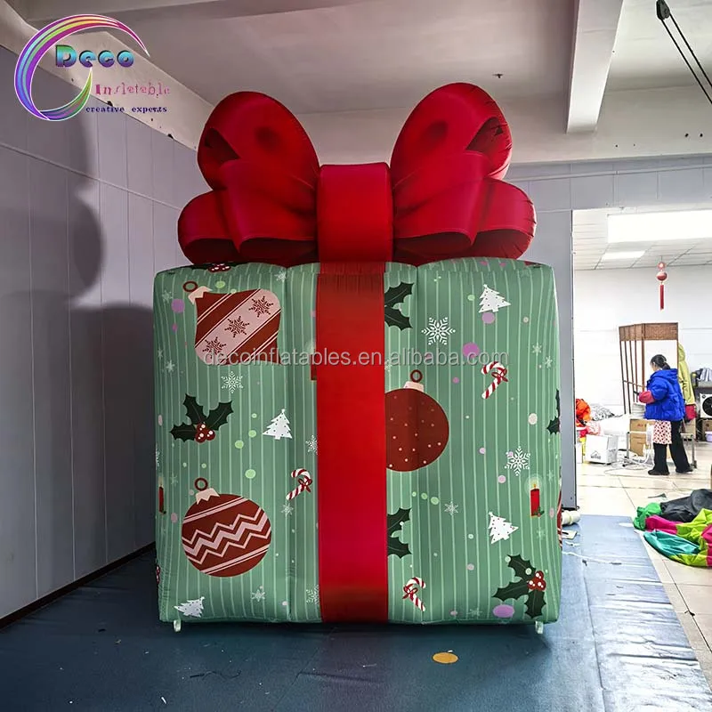 3-meter-high Inflatable Gift Box For Festive Atmosphere Decoration
3-meter-high Inflatable Gift Box For Festive Atmosphere Decoration