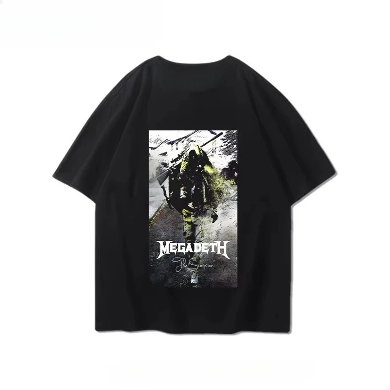 2025 Slayer Killer Band Surrounding Short Sleeve T-shirts for Men Casual Summer American Street Retro Loose Half Sleeves Tee Top
2025 Slayer Killer Band Surrounding Short Sleeve T-shirts for Men Casual Summer American Street Retro Loose Half Sleeves Tee Top