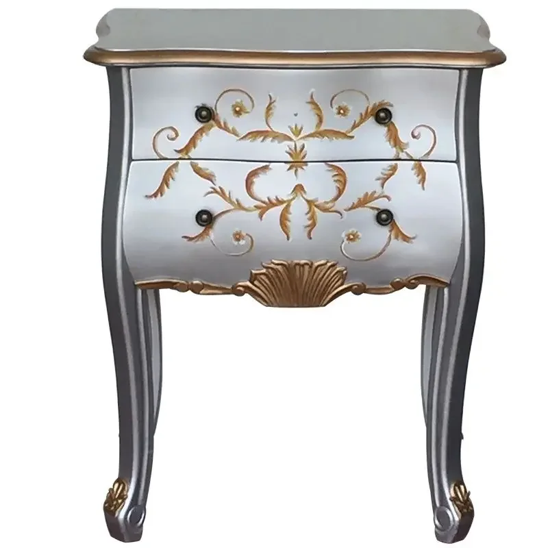 ~Y Sofa Side Cabinet Retro Living Room Double Drawer Storage Corner Cabinet Telephone Table European Bedroom Bedside Table
~Y Sofa Side Cabinet Retro Living Room Double Drawer Storage Corner Cabinet Telephone Table European Bedroom Bedside Table