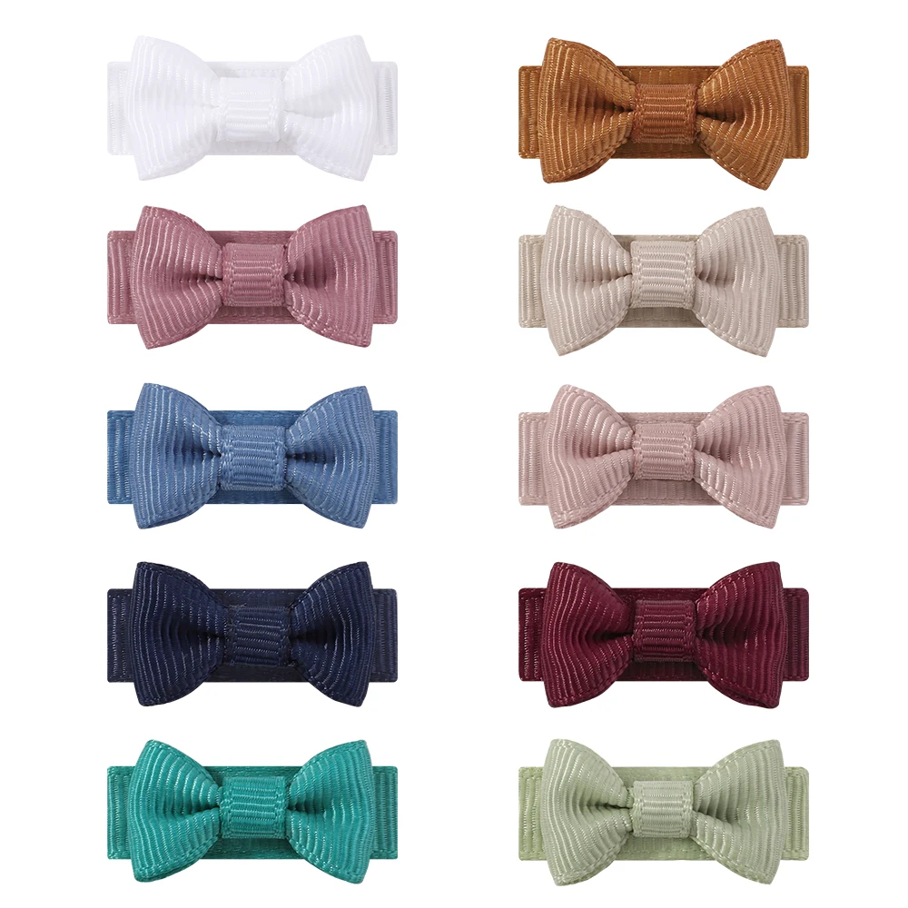 10/20Pcs Solid Color Bows Hair Snap Clips for Baby Girls Mini Bowknot Hairpins Cute Barrettes Headwear Hair Accessories
10/20Pcs Solid Color Bows Hair Snap Clips for Baby Girls Mini Bowknot Hairpins Cute Barrettes Headwear Hair Accessories