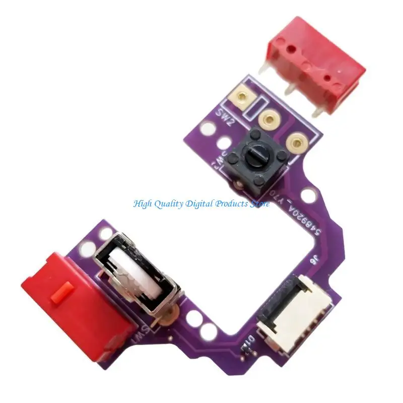 U2JE Mouse Repair Parts Mouse Micro Switches Button Board PCB Motherboards for GPROX Superlight 2 Mouse Button Board
U2JE Mouse Repair Parts Mouse Micro Switches Button Board PCB Motherboards for GPROX Superlight 2 Mouse Button Board