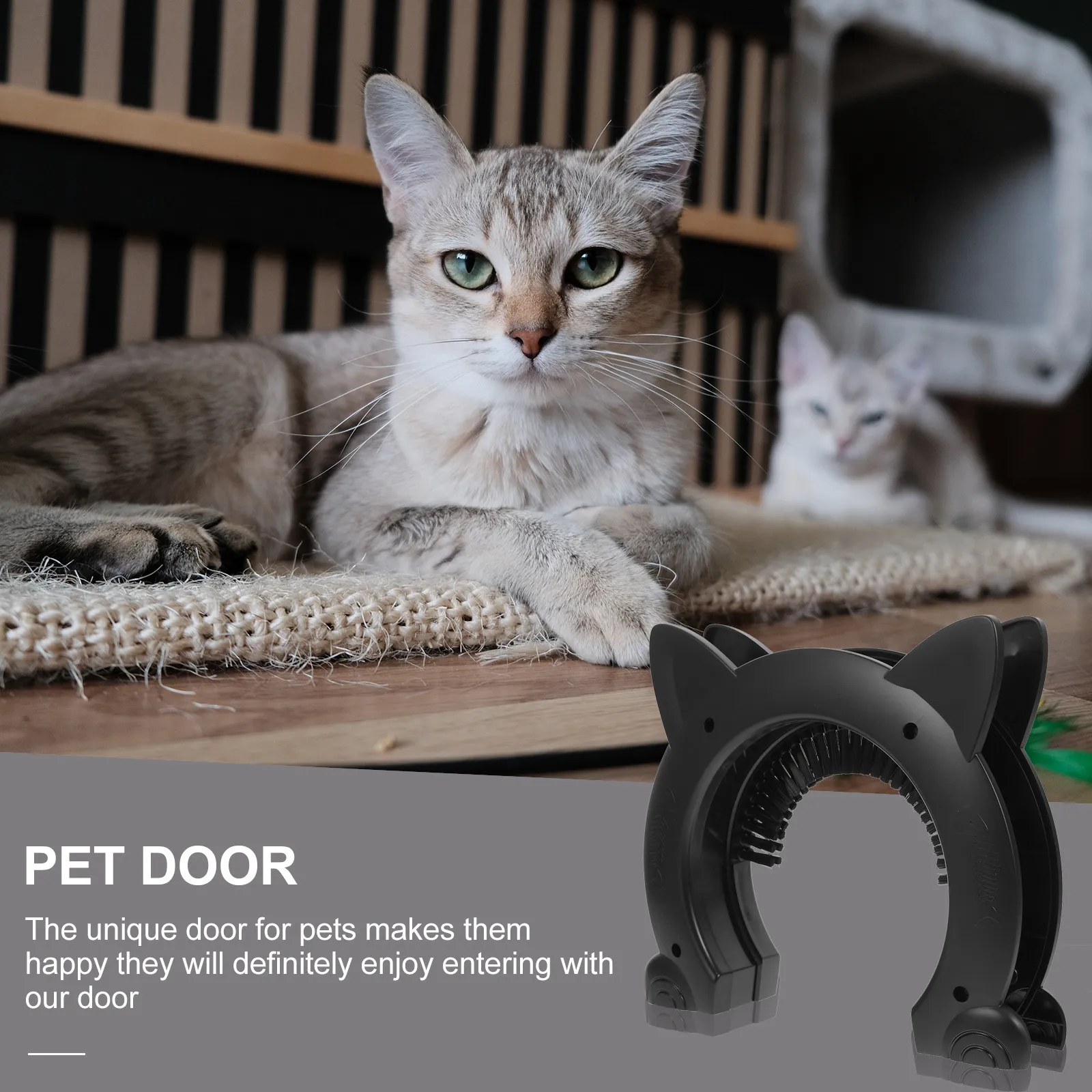 Комплект пластиковых дверей для кошек и собак с щеткой для вычесывания шерсти, для использования внутри и снаружи помещений
Комплект пластиковых дверей для кошек и собак с щеткой для вычесывания шерсти, для использования внутри и снаружи помещений