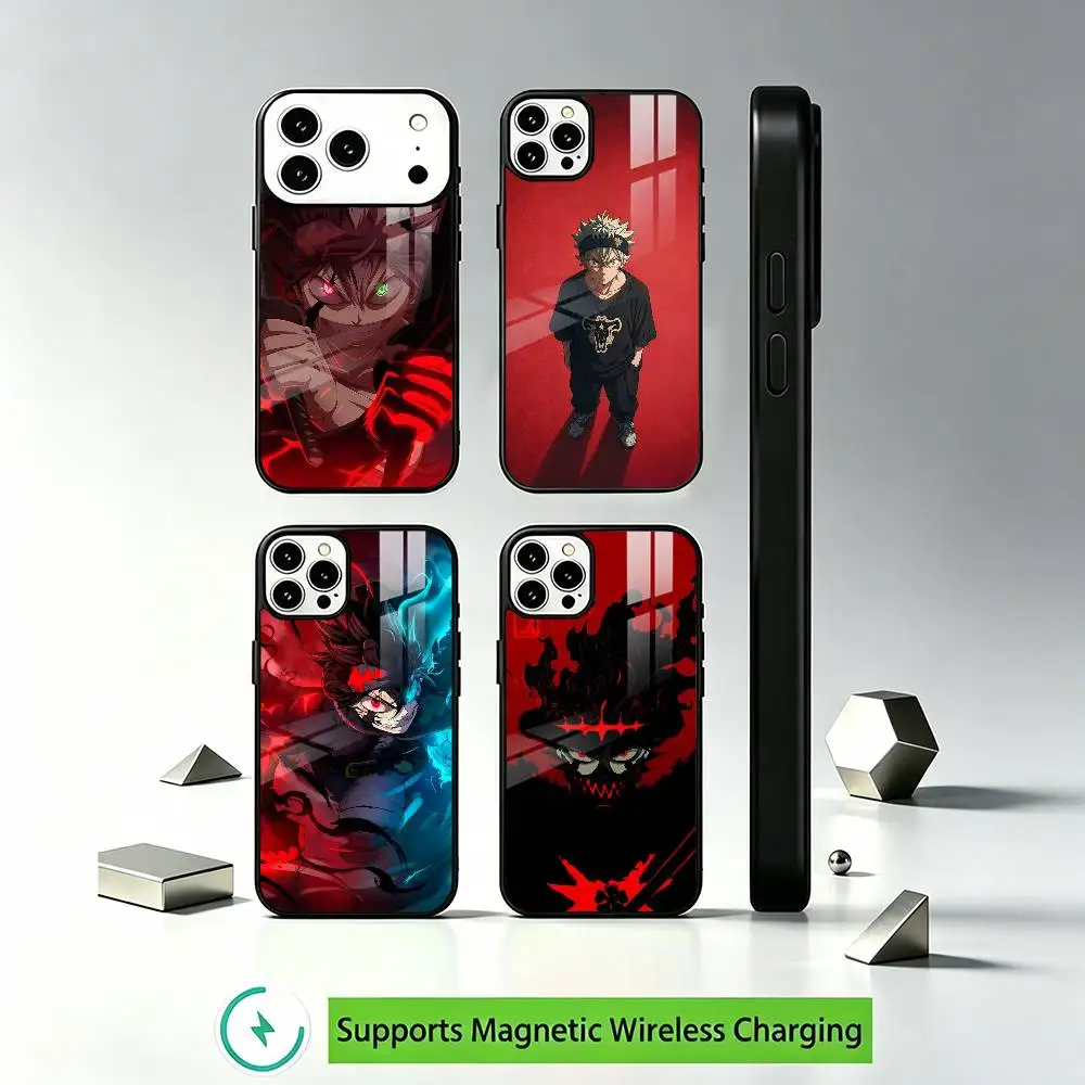 Asta Black C-Clover Hot Anime Phone Case For iPhone17,16,15,14,13,12 Plus,Pro Allows magnetic wireless charging
Asta Black C-Clover Hot Anime Phone Case For iPhone17,16,15,14,13,12 Plus,Pro Allows magnetic wireless charging