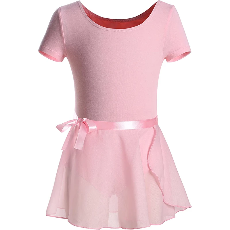 Girls Ballet Leotard Classic Short Sleeve Bodysuit Detachable Chiffon Skirt Combo Kids Team Basic Practice Dancewear
Girls Ballet Leotard Classic Short Sleeve Bodysuit Detachable Chiffon Skirt Combo Kids Team Basic Practice Dancewear