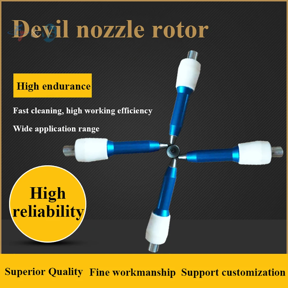 High Pressure Rotation Devil Nozzle Stainless Steel 1500bar 360 Degree Rotating Impact Washing Nozzle Efficient Cleaning Rot
High Pressure Rotation Devil Nozzle Stainless Steel 1500bar 360 Degree Rotating Impact Washing Nozzle Efficient Cleaning Rot