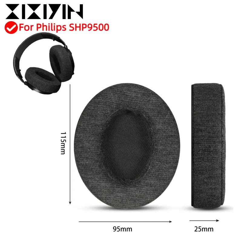 XIXIYIN Replacement Skin friendly cotton fabric Earpads Foam Ear Pads For Philips SHP9500 Headphones Earmuff Earphone
XIXIYIN Replacement Skin friendly cotton fabric Earpads Foam Ear Pads For Philips SHP9500 Headphones Earmuff Earphone