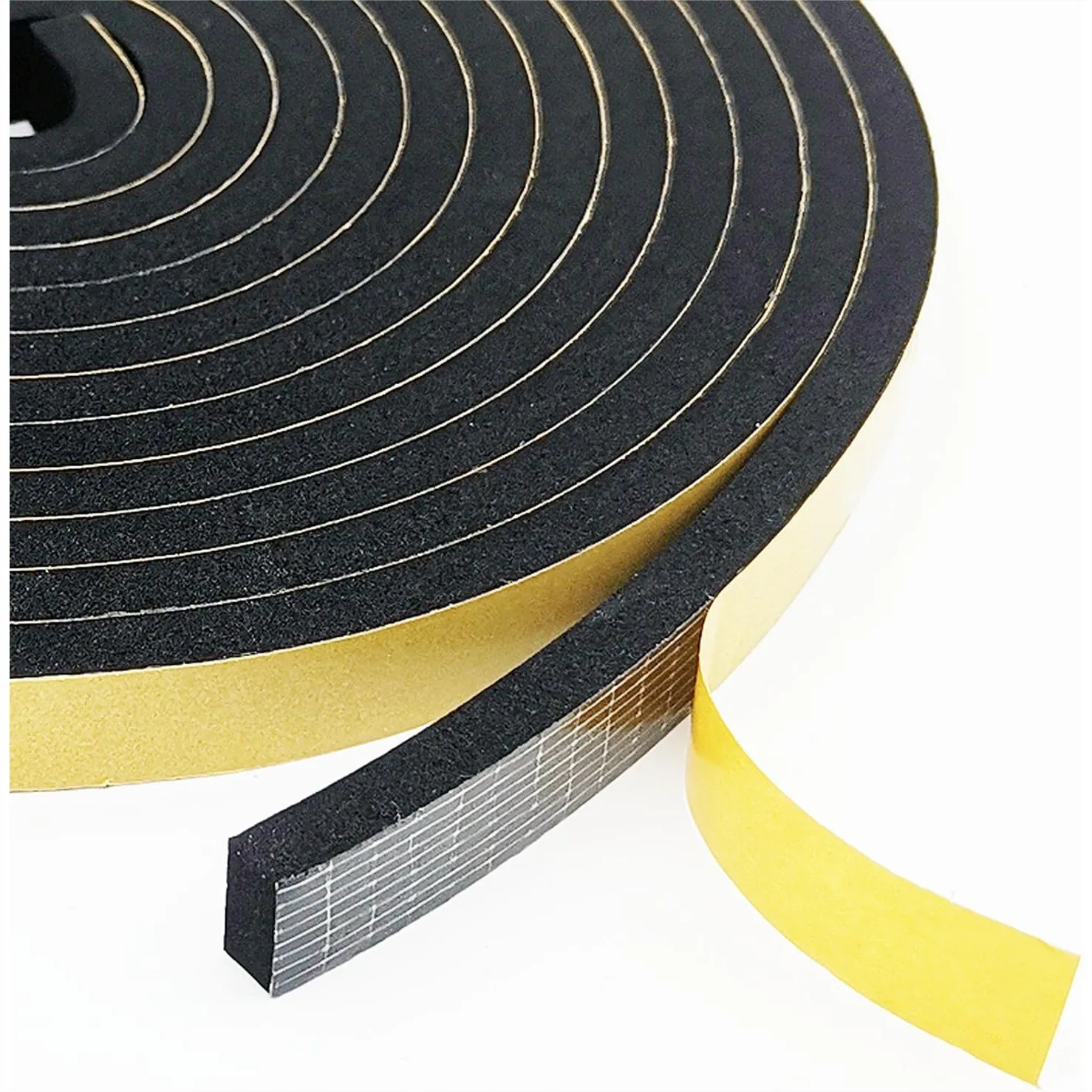 Foam Weather Stripping Door Seal Tape, Strong Adhesive, Weatherproof Gap Filler for Windows and Doors, 1/2 in x 1/2 in x 13 Ft
Foam Weather Stripping Door Seal Tape, Strong Adhesive, Weatherproof Gap Filler for Windows and Doors, 1/2 in x 1/2 in x 13 Ft