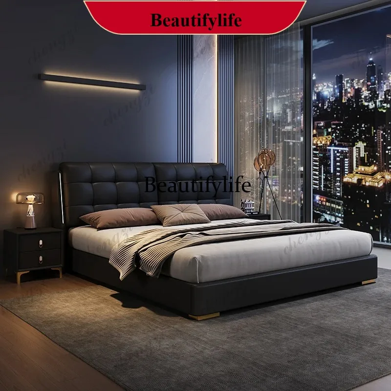 G153 Brown Soft Double Bed Couples Decoration Adults Queen Modern Double Bed Luxury Japanese Wooden Camas Matrimoniales Furnitur
G153 Brown Soft Double Bed Couples Decoration Adults Queen Modern Double Bed Luxury Japanese Wooden Camas Matrimoniales Furnitur