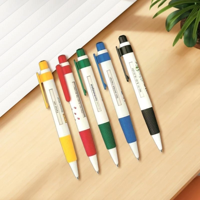 Ballpoint Pen with Scroll Message Window Office Writing Pen Smooth to Write
Ballpoint Pen with Scroll Message Window Office Writing Pen Smooth to Write