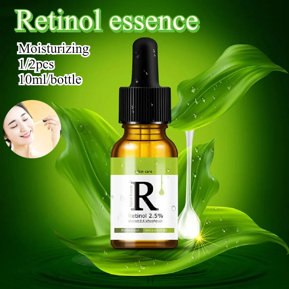 1/2pcs 10ml Retinol Essence,Vitamin C, Face Essence, Facial Skincare Essence,Skincare Tools,Moisturizing and Hydrating Skin Care
1/2pcs 10ml Retinol Essence,Vitamin C, Face Essence, Facial Skincare Essence,Skincare Tools,Moisturizing and Hydrating Skin Care
